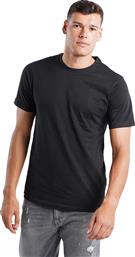 Nuff 2Pack Ανδρικό T-shirt Μαύρο Μονόχρωμο