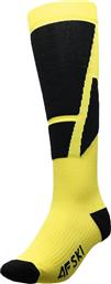 4F Fnk Ανδρικές Κάλτσες Σκι & Snowboard Κίτρινες 1 Ζεύγος από το MybrandShoes