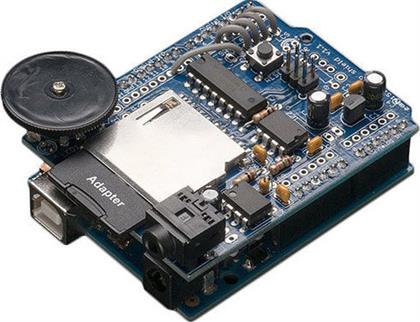 Adafruit Wave Shield for Arduino Kit v1.1