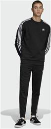 Adidas 3 Stripes Ανδρικό Φούτερ Μαύρο από το Sneaker10