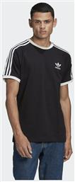 Adidas Adicolor Classics 3-Stripes Ανδρικό T-shirt Κοντομάνικο Μαύρο από το Spartoo