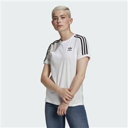 Adidas Adicolor Classics 3-Stripes Γυναικείο T-shirt Λευκό