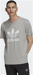 Adidas Adicolor Classics Trefoil Ανδρικό T-shirt Medium Grey Heather με Λογότυπο από το Modivo
