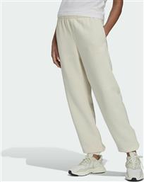 Adidas Adicolor Essentials Παντελόνι Γυναικείας Φόρμας με Λάστιχο Wonder White Fleece από το Spartoo