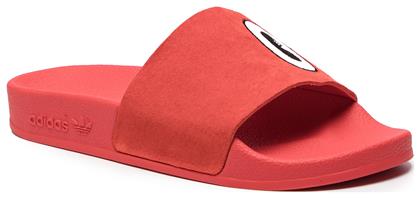 Adidas Adilette Slides σε Κόκκινο Χρώμα