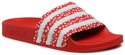 Adidas Adilette Slides σε Κόκκινο Χρώμα από το MybrandShoes