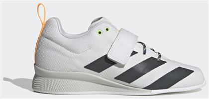 Adipower Weightlifting II Γυναικεία Αθλητικά Παπούτσια Crossfit Crystal White / Grey Six / Solar Gold Adidas από το MybrandShoes