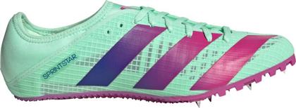 Adidas Adizero Sprintstar Αθλητικά Παπούτσια Spikes Pulse Mint / Lucid Blue / Lucid Fuchsia από το MybrandShoes