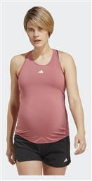 Adidas Aeroready Αθλητική Μπλούζα Εγκυμοσύνης Pink Strata / White από το Spartoo