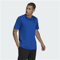 Adidas Aeroready Designed 2 Move Αθλητικό Ανδρικό T-shirt Royal Blue Μονόχρωμο από το MybrandShoes