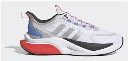 Adidas Alphabounce+ Sustainable Bounce Αθλητικά Παπούτσια για Προπόνηση & Γυμναστήριο Cloud White / Silver Metallic / Blue Fusion από το Cosmos Sport