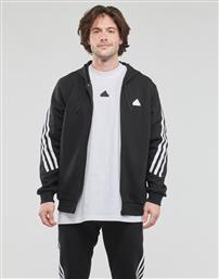 Adidas Ανδρική Φούτερ Ζακέτα με Κουκούλα Μαύρη από το Spartoo
