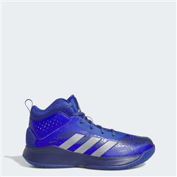 Adidas Αθλητικά Παιδικά Παπούτσια Μπάσκετ Cross Em Up 5 Royal Blue / Silver Metallic από το Cosmos Sport