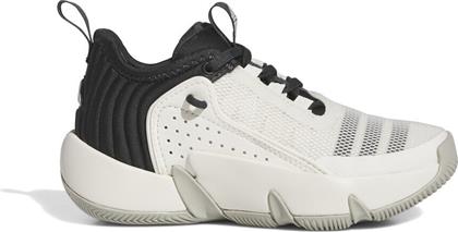 Adidas Αθλητικά Παιδικά Παπούτσια Μπάσκετ Trae Unlimited Cloud White / Carbon / Metal Grey
