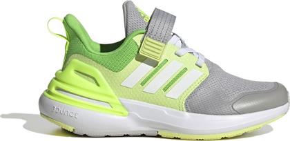 Adidas Αθλητικά Παιδικά Παπούτσια Running RapidaSport EL K Grey Two / Cloud White / Pulse Lime