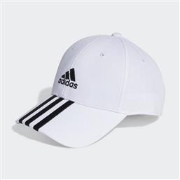 Adidas Baseball 3-Stripes Cotton Twill Baseball Ανδρικό Jockey Λευκό