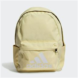 Adidas Classic Big Logo Υφασμάτινο Σακίδιο Πλάτης Κίτρινο 27.5lt