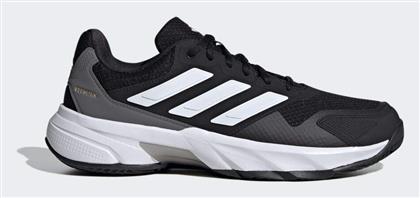 Adidas Courtjam Control 3 Ανδρικά Παπούτσια Τένις για Χωμάτινα Γήπεδα Μαύρα