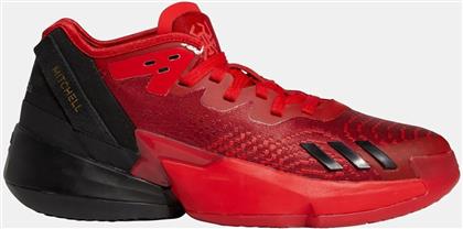 Adidas D.O.N. Issue #4 Ψηλά Μπασκετικά Παπούτσια Vivid Red / Core Black / Team Victory Red από το Outletcenter