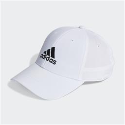 Adidas Embroidered Logo Lightweight Baseball Ανδρικό Jockey Λευκό από το Modivo