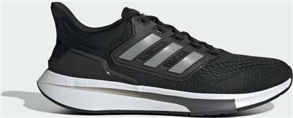 Adidas EQ21 Run Ανδρικά Αθλητικά Παπούτσια Running Core Black / Iron Metallic / Carbon από το Cosmos Sport