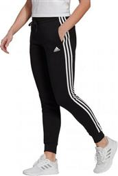 Adidas Essentials Slim Tapered Παντελόνι Γυναικείας Φόρμας με Λάστιχο Μαύρο από το SportsFactory