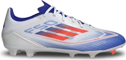 Adidas F50 League FG/MG Χαμηλά Ποδοσφαιρικά Παπούτσια με Τάπες Cloud White / Solar Red / Lucid Blue από το MybrandShoes