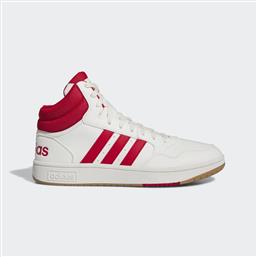 Adidas Hoops 3.0 Μποτάκια Λευκά