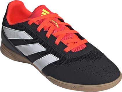 Adidas Παιδικά Ποδοσφαιρικά Παπούτσια Predator 24 Club Σάλας Μαύρα