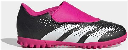 Adidas Παιδικά Ποδοσφαιρικά Παπούτσια Ψηλά Predator Accuracy.4 Hook-and-Loop με Τάπες Χωρίς Κορδόνια Core Black / Cloud White / Team Shock Pink 2 από το Plus4u