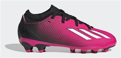 Adidas Παιδικά Ποδοσφαιρικά Παπούτσια Ψηλά X Speedportal.3 Multi-Ground με Τάπες Team Shock Pink 2 / Zero Metalic / Core Black