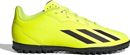Adidas Παιδικά Ποδοσφαιρικά Παπούτσια X Crazyfast Club με Σχάρα Team Solar Yellow 2 / Core Black / Cloud White από το Modivo