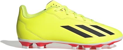 Adidas Παιδικά Ποδοσφαιρικά Παπούτσια X Crazyfast Club με Τάπες Κίτρινα από το Modivo