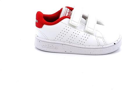 Adidas Παιδικά Sneakers Advantage Lifestyle Court Hook με Σκρατς Cloud White από το Plus4u