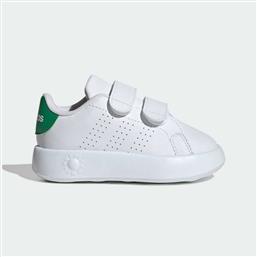 Adidas Παιδικά Sneakers Advantage με Σκρατς Λευκά από το SerafinoShoes