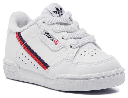 Adidas Παιδικά Sneakers Continental 80 I Cloud White / Scarlet / Collegiate Navy