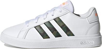 Adidas Παιδικά Sneakers Grand Court 2.0 K Λευκά