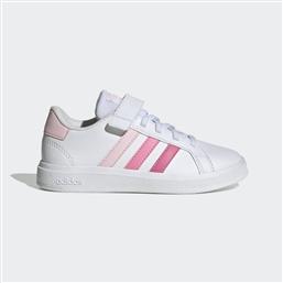 Adidas Παιδικά Sneakers Grand Court Clear Pink / Bliss Pink / Pink Fusion από το Dpam