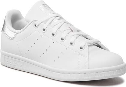 Adidas Παιδικά Sneakers Stan Smith Cloud White / Grey Two / Silver Metallic
