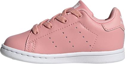 Adidas Παιδικά Sneakers Stan Smith EL I Ανατομικά Glow Pink / Glow Pink / Cloud White από το Spartoo