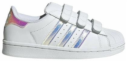 Adidas Παιδικά Sneakers Superstar CF με Σκρατς Cloud White από το Outletcenter