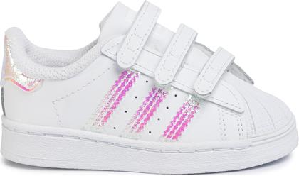 Adidas Παιδικά Sneakers Superstar με Σκρατς Cloud White από το Outletcenter
