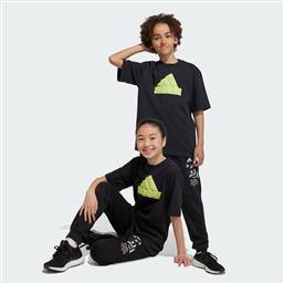 Adidas Παιδικό Παντελόνι Φόρμας Μαύρο από το MybrandShoes