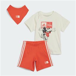 Adidas Παιδικό Σετ Φόρμας Λευκό Disney Mickey Mouse Gift Set
