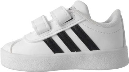 Adidas Παιδικά Sneakers Court 2.0 με Σκρατς Cloud White / Core Black