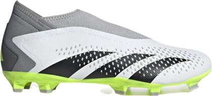 Adidas Predator Accuracy.3 Χαμηλά Ποδοσφαιρικά Παπούτσια με Τάπες Λευκά από το Outletcenter