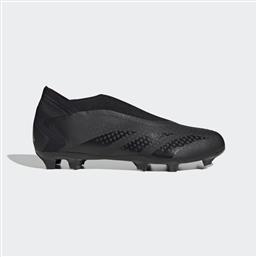 Adidas Predator Accuracy.3 FG Χαμηλά Ποδοσφαιρικά Παπούτσια με Τάπες Core Black / Cloud White