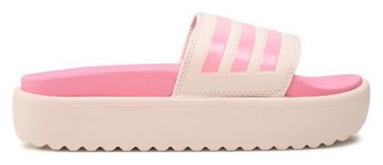 Adidas Slides με Πλατφόρμα σε Ροζ Χρώμα