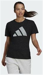 Adidas Sportswear Winners 2.0 Αθλητικό Γυναικείο T-shirt Μαύρο με Στάμπα από το Cosmos Sport