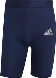Adidas Techfit Ανδρικό Αθλητικό Κολάν Κοντό Μπλε από το MybrandShoes